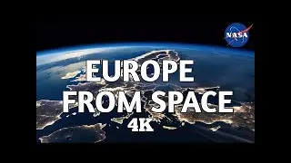 how Europe look like from Space