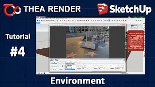 Thea Render for SketchUp --- Environment --- Tutorial #4