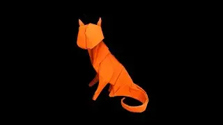 ORIGAMI CAT 🐈 (J. Aníbal Voyer)