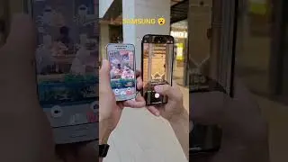 iPhone 14 Pro vs Samsung 😮 #iphone14promaxcameratest #smartphone #cameratest #iphone #samsung