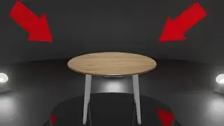 стіл в блендер | table in blender