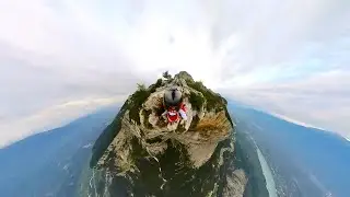 It's lonely at the top | #base jump