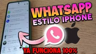 ✅Nuevo WhatsApp Estilo iPhone 2024 (última Versión)