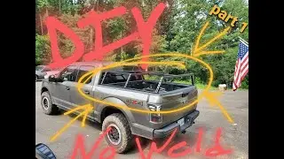 F-150 Overland Build: $350 DIY Bed Rack Pt.1