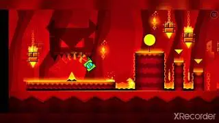 Прохожу 2 уровень в Geometry Dash Meldown