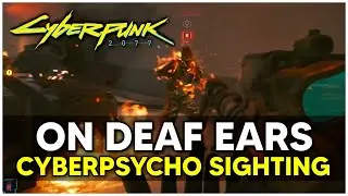 Cyberpunk 2077 -  Cyberpsycho Sighting 