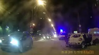 дтп на перекрестке улиц Пушкина и Газеты Звезды г.Пермь.