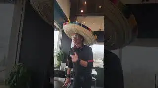 James learns to rollerskate (again): Day 15--skating in a Mexican restaurant #rollerskating