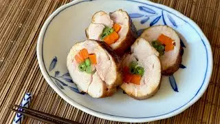 Rolled Chicken with Vegetable - Japanese Cooking 101