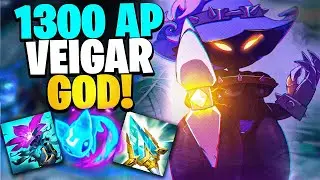 ALMOST 1300AP ON VEIGAR!