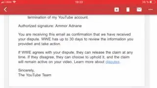 My channel might get terminated....