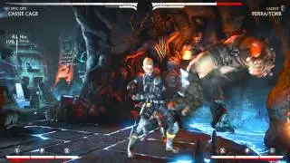 Cassie Cage 73% Wall Combo (Unblockable Reset) MKX