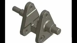 Boeing  3925823-503  Trunnion Assy. - Pass Door Bayonet