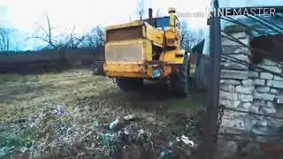 Пьяный тракторист раздавил чероки!!!