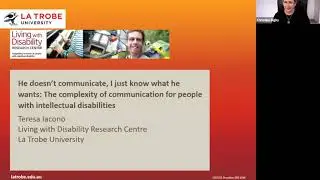 Webinar November 10, 2021: Skills for working with people with intellectual disabilities