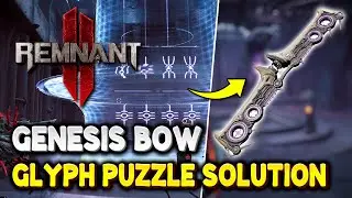 Remnant 2 How to get GENESIS BOW weapon (Glyph Code Puzzle Solution) | The Dark Horizon DLC