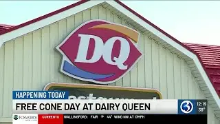 VIDEO: Free cone day on Dairy Queen, free Italian ice at Rita's