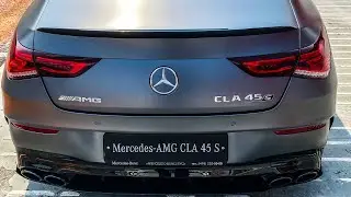 ПЕРВЫЙ В РОССИИ MERCEDES CLA 45 S AMG! Звук выхлопа Мерседес ЦЛА 45 амг! Mercedes-AMG CLA 45 Exhaust