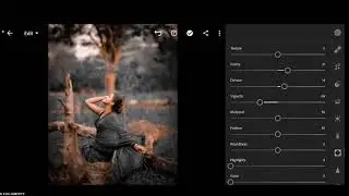 Lightroom black and brown tone photo editing//  // By #kujureditz #photo_editing #Lr_photo_editing