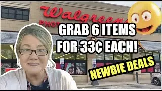 WALGREENS NEWBIE DEALS (4/23 - 4/29) | Grab 6 Items for 33¢ each!