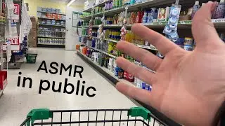 ASMR: Public ASMR in Dollar Store, lofi tapping, scratching, camera taps