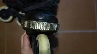 retroreflective toe protectors for powerslide next; clear abs like resin