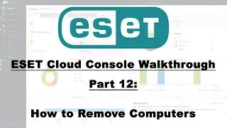ESET MSP Portal Walkthrough Part 12: How to remove computers