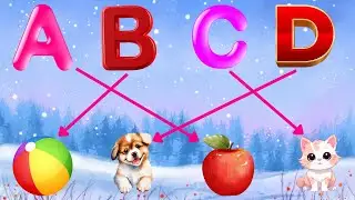 A is for Apple 🍎 B is for Ball ⚽ | Learn ABCs with Fun Examples for Kids