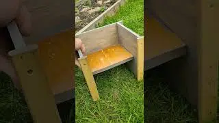 #Скамейка для огородника из фанеры