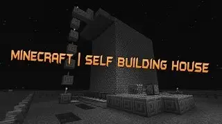 MINECRAFT - Self building house | Selbst aufbauendes Haus
