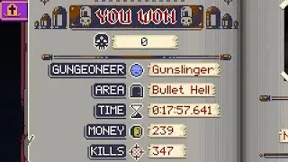 EtG Speedrun Turbo Blessing Hell% (17:57) [WR]