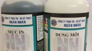 Muc in date . Muc in - dung môi cho cac loai may in date .
