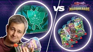 SLEEVED BOOSTERS have BETTER PULL RATES than ETBs?! | Twilight Masquerade Pokemon TCG Unboxing