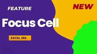 Highlight Active Row and Column  | Improve the Visibility of the Active Cell | | FOCUS CELL |