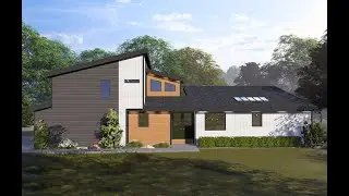 MODERN HOUSE PLAN 2802-00277 WITH INTERIOR