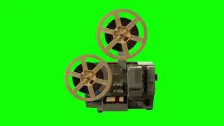 projector green screen video footage
