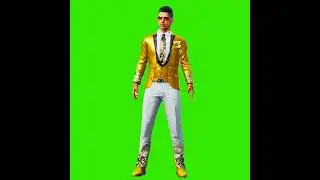 Green screen pubg character 