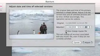 Adjusting Date and Time
