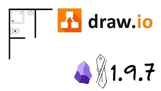 Draw.io diagrams in Excalidraw - Obsidian 1.9.7