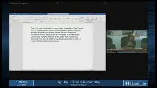 Light Rail Transit Sub-Committee - June 2, 2023