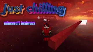 Just chilling Bedwars (with fans)