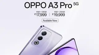oppo A3 pro5g first look unboxing video