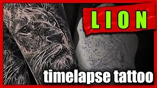 LION KING 4K tattootimelapse