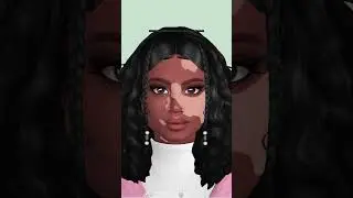 My Sims with and without reshade 