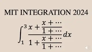 MIT Integration Bee 2024
