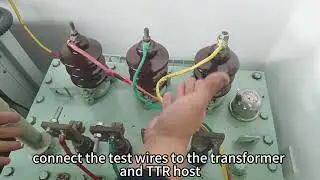 ttr test of transformer —— Watch as we perform an actual transformer turns ratio (TTR) test