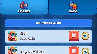 How To Add / Invite & Play Rush Royale With Friends