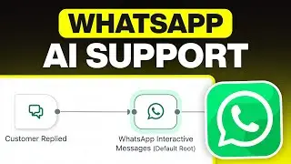 How to Build AI Customer Support on WhatsApp (Without n8n)