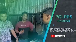 Lagi dan Lagi Para Pelaku Pesta Narkoba diamankan Tim Ojo Loyo