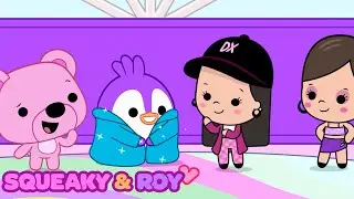 Squeaky & Roy | The invisible cloak! | Cartoons and videos for kids | #magic